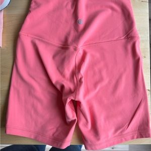 Lululemon Align HR Shorts 6” in color Raspberry Cream